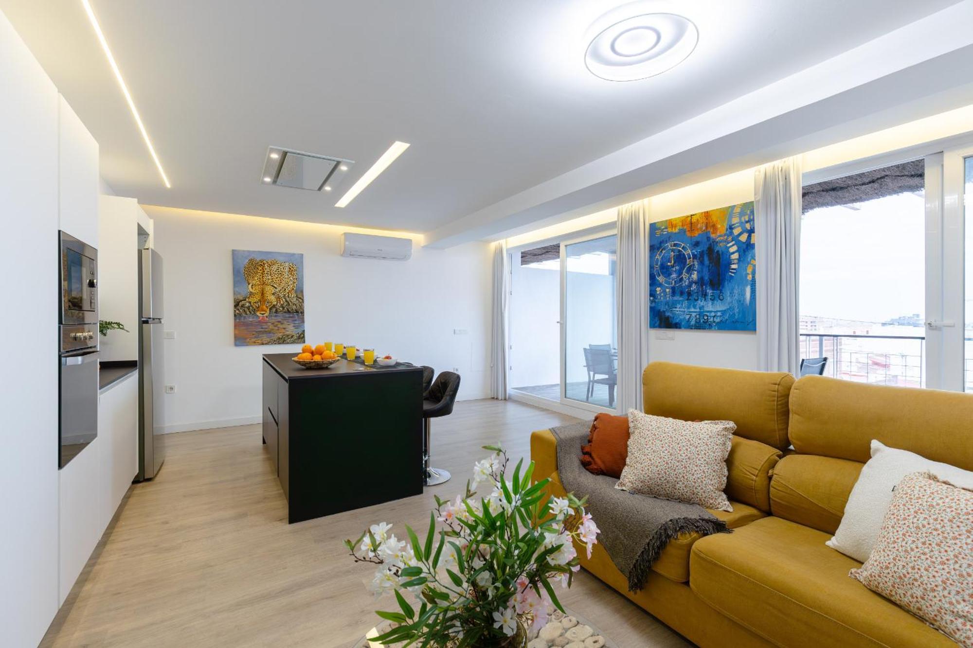 Апартаменты Fidalsa Penthouse Amazing View Аликанте Экстерьер фото