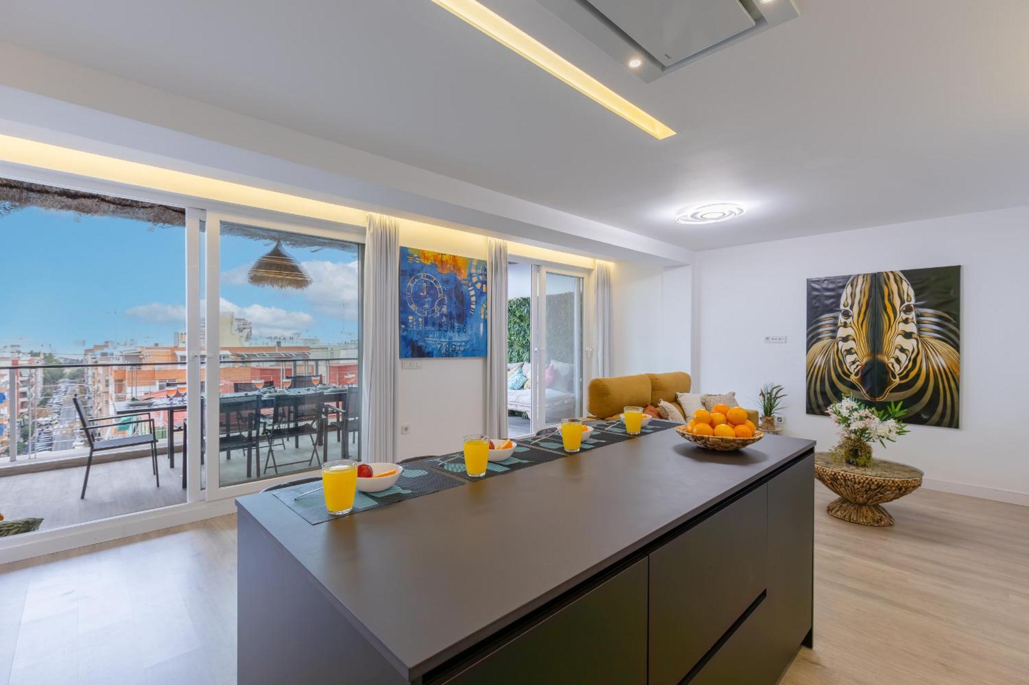 Апартаменты Fidalsa Penthouse Amazing View Аликанте Экстерьер фото